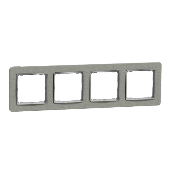Рамка 4-постова  Бетон Sedna Elements Schneider Electric SDD390804