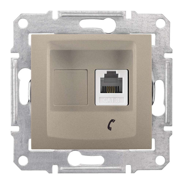 ТЕЛЕФОННА РОЗЕТКА RJ11 SEDNA ТИТАН, SDN4101168
