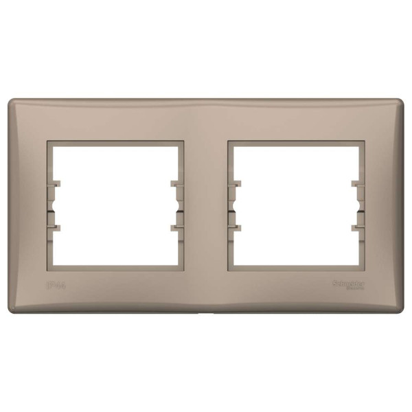 РАМКА 2-ПОСТОВА ГОРИЗОНТАЛЬНА IP44 ТИТАН, SDN5810668