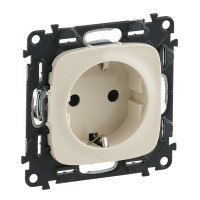 753825. Valena Allure Розетка 2к+С Винт. СЛК