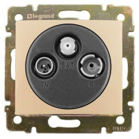 774337. Розетка Tv/Fm/Satкаб.М.14дб(Сл.К)
