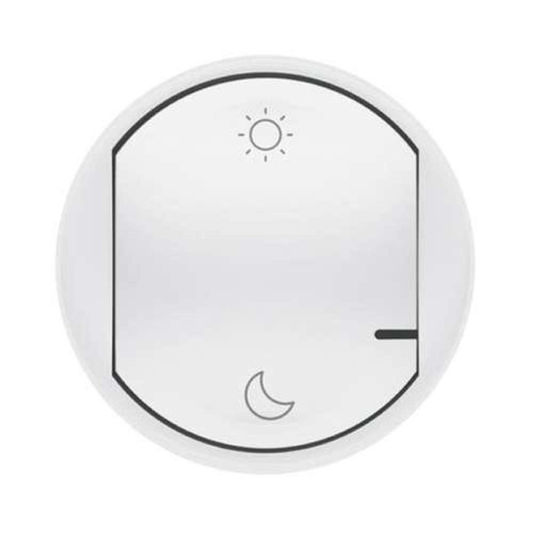 64811. Celiane with NETATMO. Лицьова панель для беспроводового сценарного вимикача "День/Ніч". Колір Білий