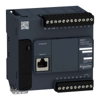 Контролер M221 16 ВХ/ВИХ ТРАНЗ 1RS485. TM221C16T