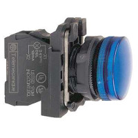 XB5AVM6. Сигнальная лампа 22мм 230-240В синяя