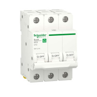 Автоматичний вимикач RESI9 Schneider Electric 16 А, 3P, крива С, 6кА , R9F12316