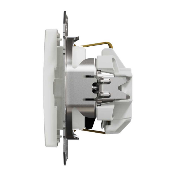 Розетка з заземленням та з захисними шторками Білий Sedna Design Schneider Electric SDD111022