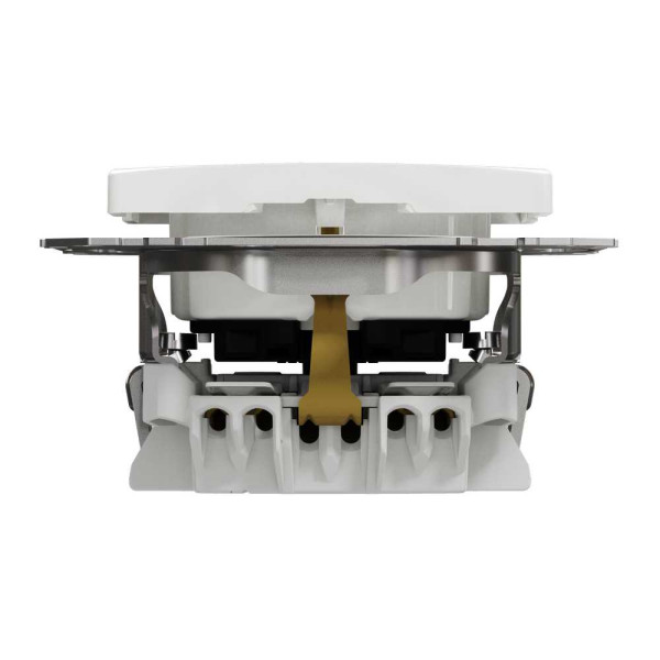 Розетка з заземленням та з захисними шторками Білий Sedna Design Schneider Electric SDD111022