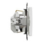 Розетка з заземленням та з захисними шторками Білий Sedna Design Schneider Electric SDD111022