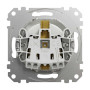Розетка з заземленням та з захисними шторками Білий Sedna Design Schneider Electric SDD111022