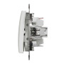 Одноклавішний перемикач Білий Sedna Design Schneider Electric SDD111106