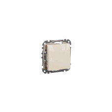 Одноклавішний перемикач Бежевий Sedna Design Schneider Electric SDD112106