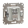 Кінцева TV розетка 4 дБ Бежевий Sedna Design Schneider Electric SDD112471