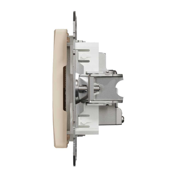 Кінцева TV розетка 4 дБ Бежевий Sedna Design Schneider Electric SDD112471