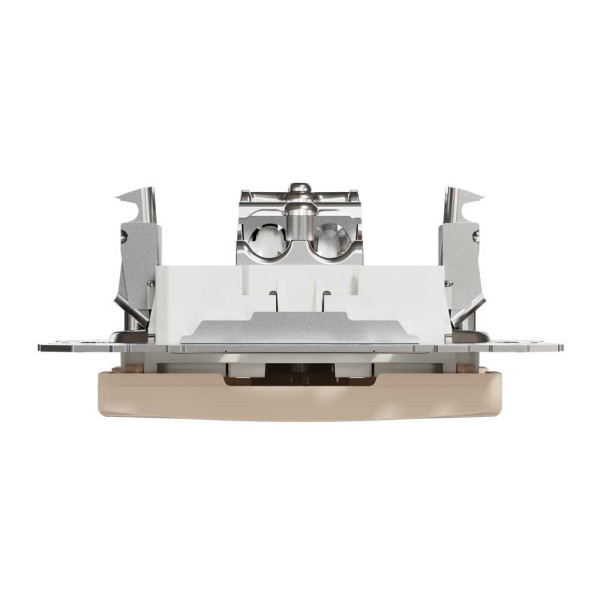 Кінцева TV розетка 4 дБ Бежевий Sedna Design Schneider Electric SDD112471