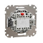 Одноклавішний перемикач Алюміній Sedna Design Schneider Electric SDD113106
