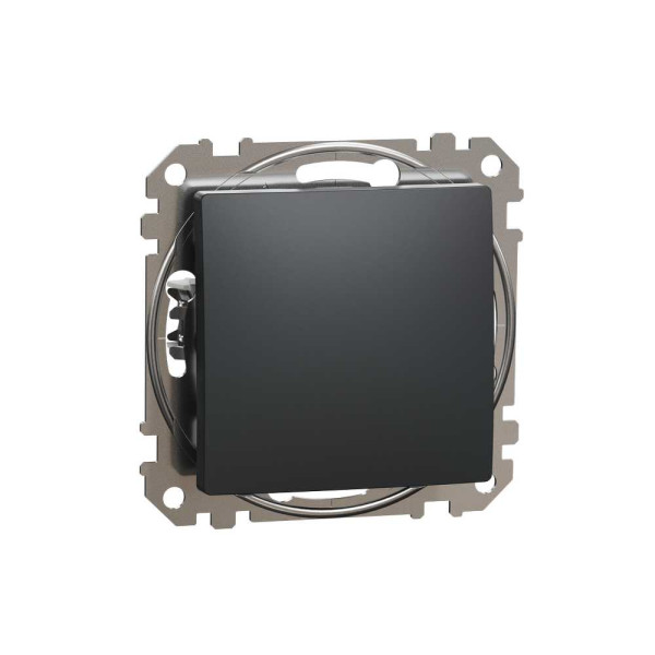 Одноклавішний перемикач Чорний Sedna Design Schneider Electric SDD114106