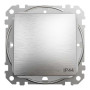 Одноклавішний перемикач IP44 Матовий алюмінійSedna Design Schneider Electric SDD270106