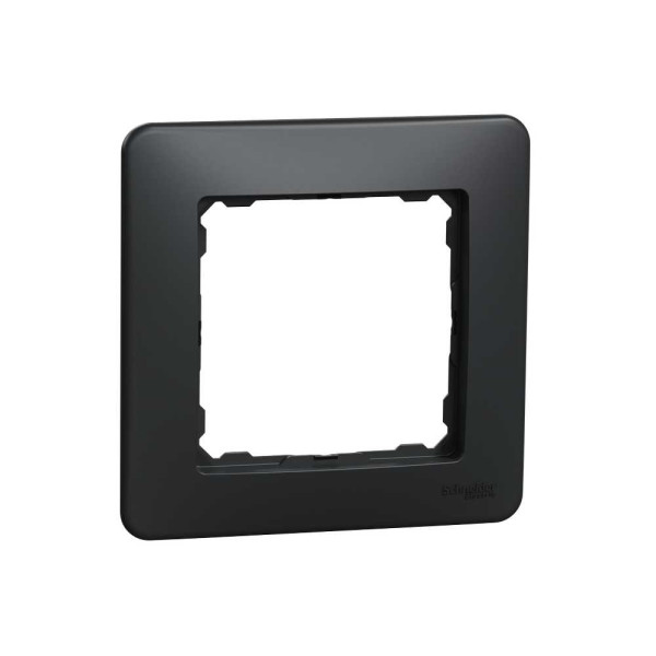 Рамка 1-постова Чорний Sedna Design Schneider Electric SDD314801