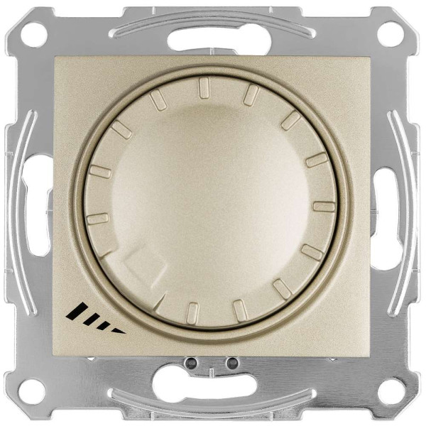 LED ДИМЕР ПОВОРОТНО-НАТИСКНИЙ 4-400Вт SEDNA ТИТАН, SDN2201268