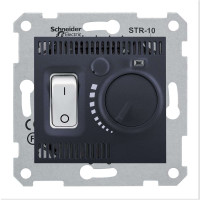 ТЕРМОСТАТ SEDNA БЕЗ РАМКИ ГРАФІТ, SDN6000170