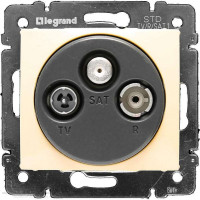 774336. Розетка Tv/Fm/Satкинц.10дб(Сл.К)