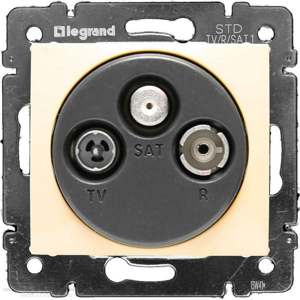 774336. Розетка Tv/Fm/Satкінц.10дб(Сл.К)