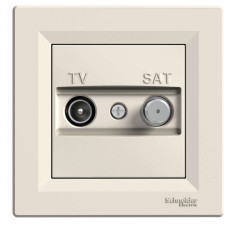 TV-SAT РОЗЕТКА 8dB ПРОХІДНА КРЕМ ASFORA, EPH3400323
